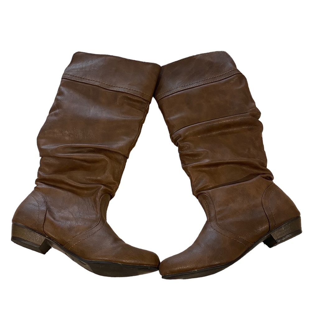 Brown Slouchy Boots